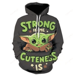 Star Wars The Mandalorian Baby Yoda 3d All Over Print Hoodie, Zip-up Hoodie Moonbestprint