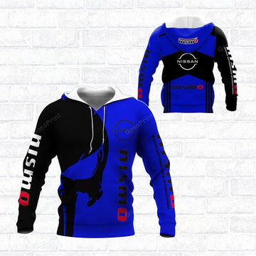 Skull Nissan Motorsport Nismo All Over Print Hoodie, Zip Hoodie 150 Moonbestprint