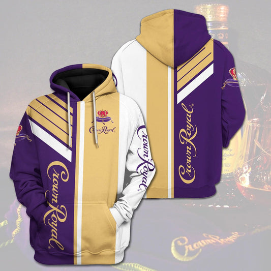 Crown Royal 3d Hoodie 2 Moonbestprint
