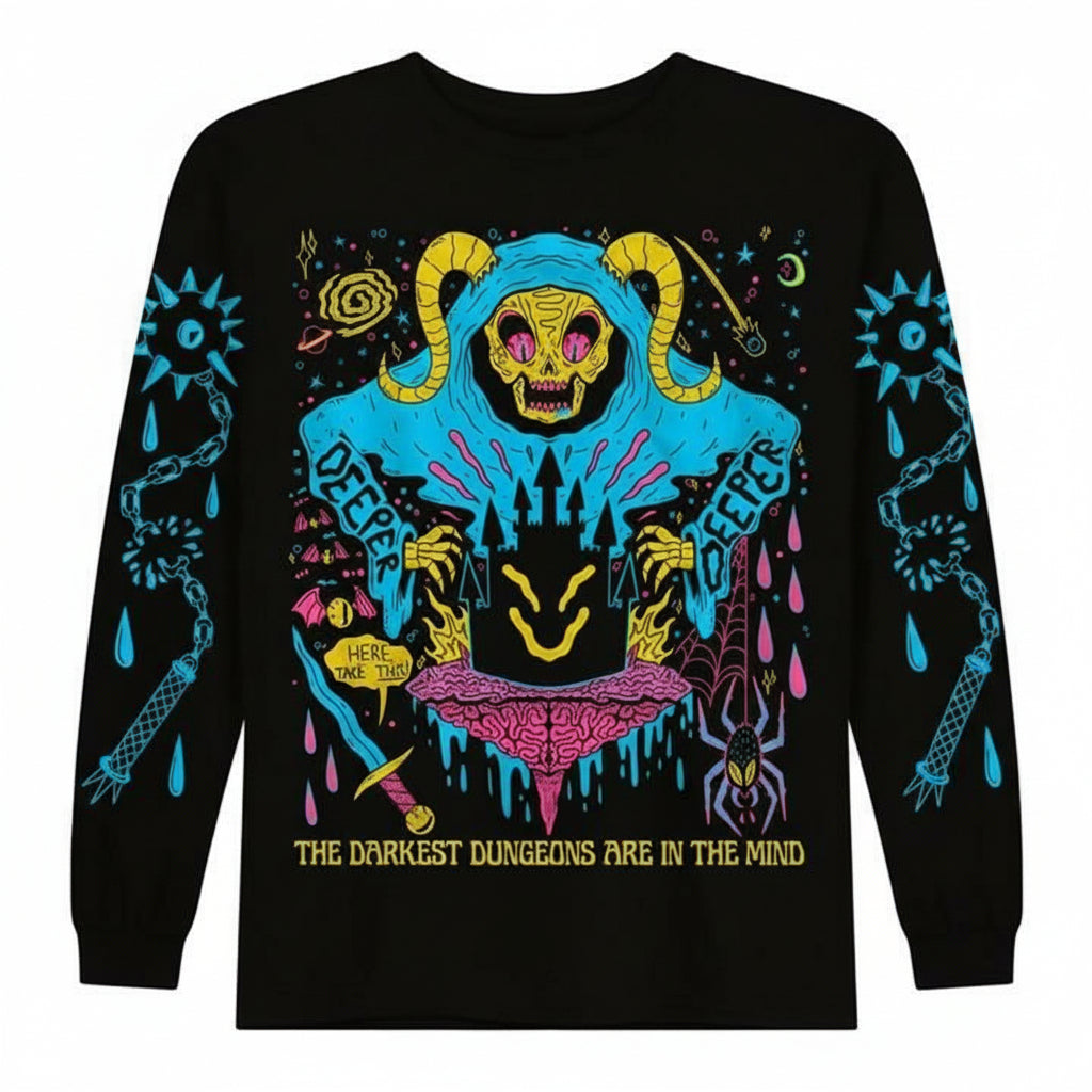 Deeper Here Take This The Darkest Dungeons Are In The Mind Full Printing Hoodie 3d Hoodie Moonbestprint