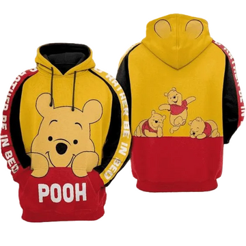 So Lovely Winnie The Pooh Disney World 106 Fan Gift Stylist Unisex Cartoon Graphic Outfits Aop Hoodie Moonbestprint