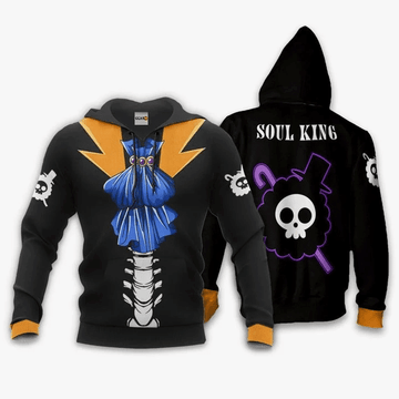 One Piece Brook Soul King Anime Manga For Men And Women 3d Hoodie Zip Hoodie Moonbestprint