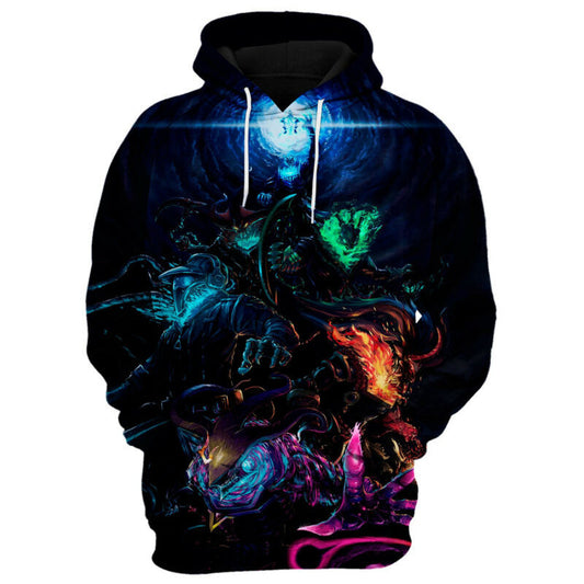 Thresh League Of Legends 3d Hoodie Zip Hoodie Moonbestprint