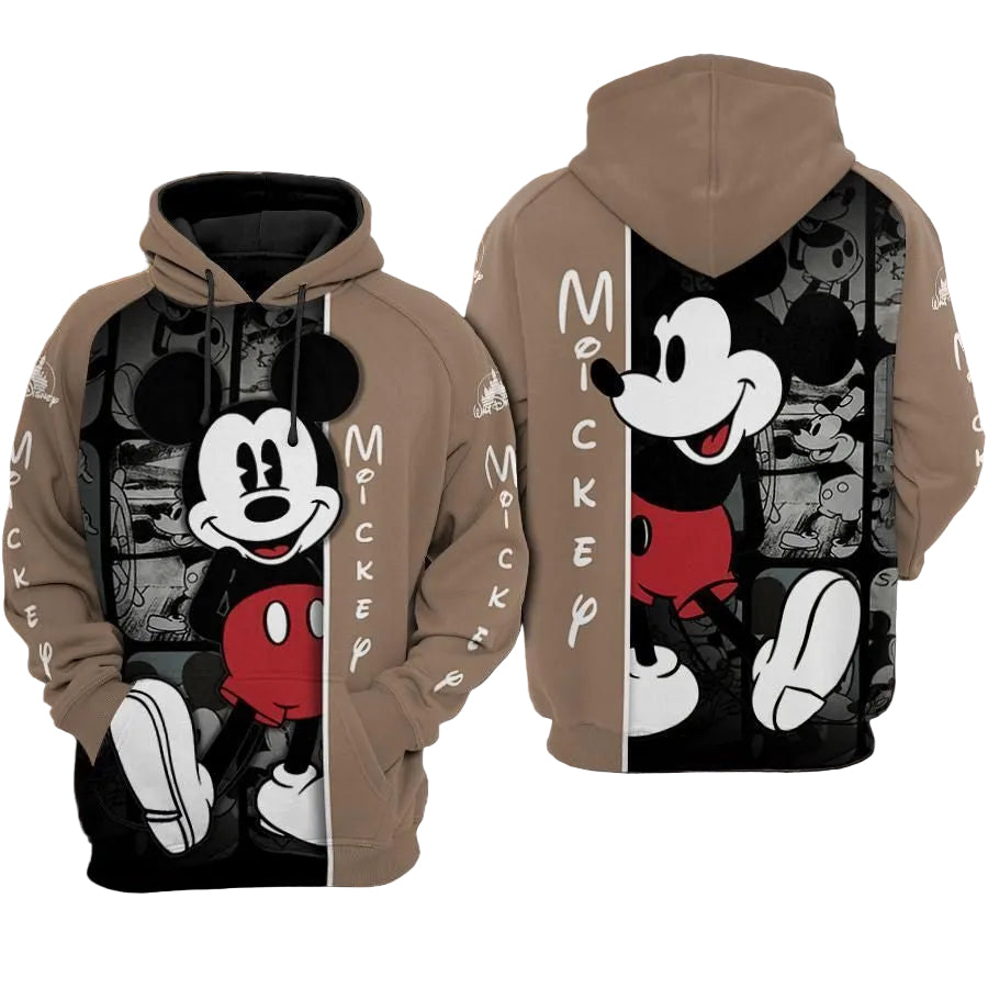 Mickey Mouse Over Print 3d Hoodie Zip Hoodie 570 Moonbestprint
