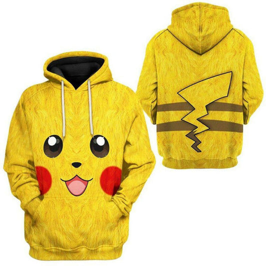Pokemon Pikachu 3d Hoodie Moonbestprint
