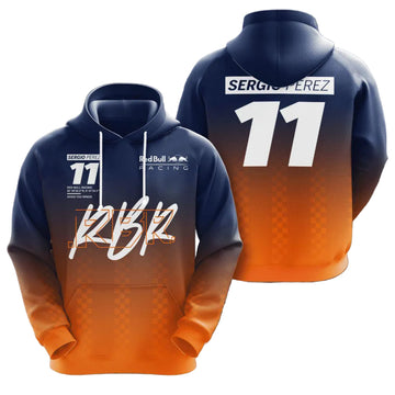 Sergio Perez 11 Red Bull Racing Team All Over Print Hoodie, Zip Hoodie 309 Moonbestprint