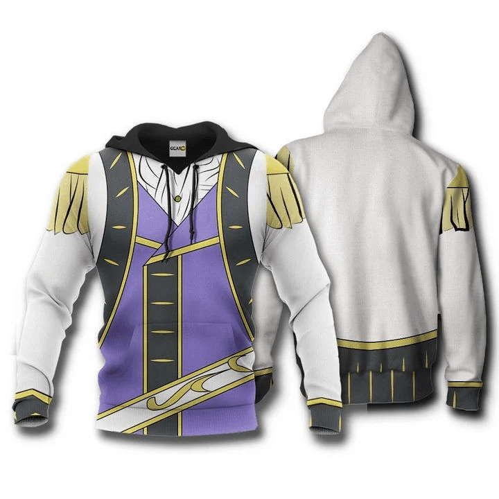 Code Geass Schneizel El Britannia Anime Manga For Men And Women 3d Hoodie Zip Hoodie Moonbestprint