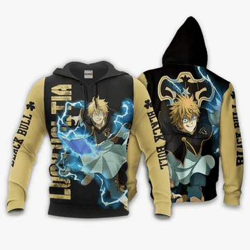 Luck Voltia Anime Manga Black Clover Black Bull For Men And Women 3d Hoodie Zip Hoodie Moonbestprint