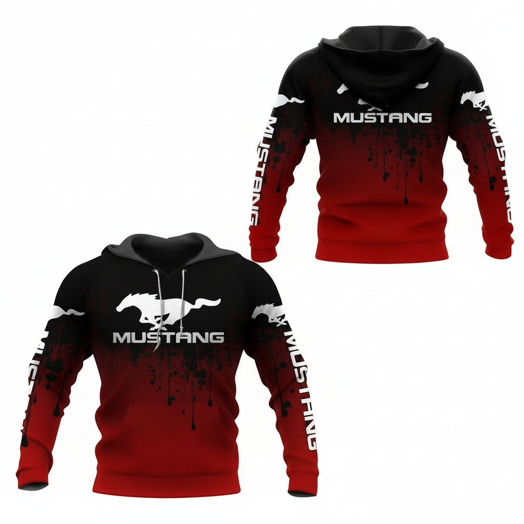 Mustang Shirt Fan Gift 200, Stylist Unisex 3d Hoodie Zip Hoodie Moonbestprint