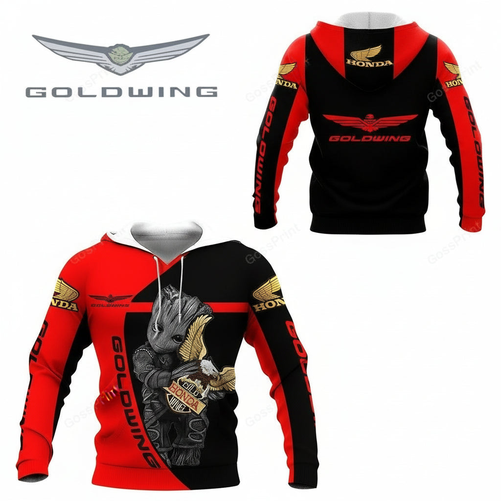 Baby Groot Honda Goldwing Aop Hoodie 2 Moonbestprint