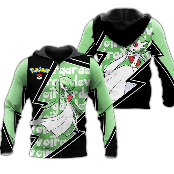 Gardevoir Pokemon Anime Manga For Men And Women 3d Hoodie Zip Hoodie Moonbestprint