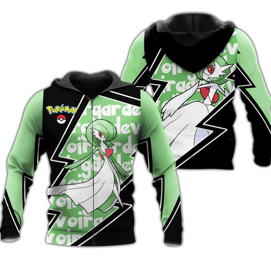 Gardevoir Pokemon Anime Manga For Men And Women 3d Hoodie Zip Hoodie Moonbestprint