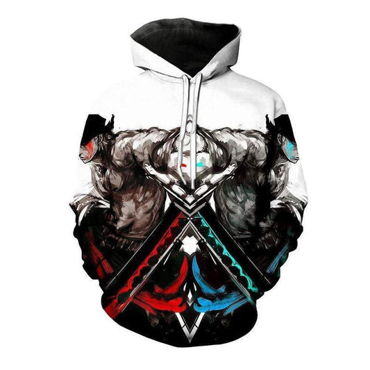 One Piece Zoro Mirror Over Print 3d Hoodie Zip Hoodie Moonbestprint