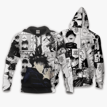 Megumi Fushiguro Anime Manga Jujutsu Kaisen For Men And Women 3d Hoodie Zip Hoodie Moonbestprint