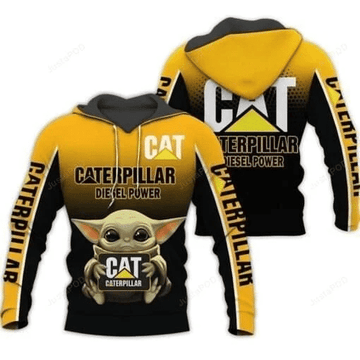 Baby Yoda 3d All Over Print Hoodie Moonbestprint