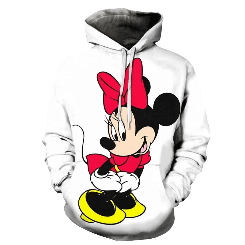 Happy Minnie Mouse Cartoon 3d ? 3d Hoodie For Men Women All Over 3d Printed Hoodie Moonbestprint