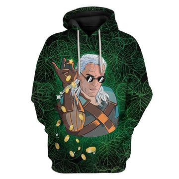 Toss A Coin On St Patrick's Day Over Print 3d Hoodie Zip Hoodie Moonbestprint