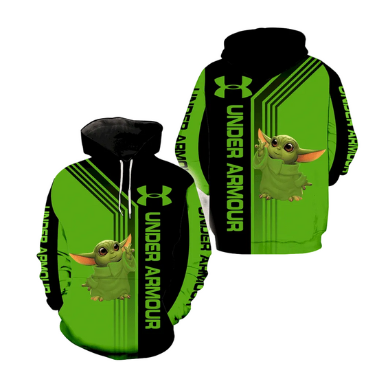 Star Wars Under Armour Baby Yoda Ver3 Aop Hoodie Moonbestprint