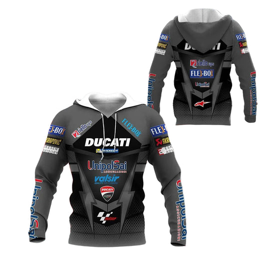 Ducati Shirt Fan Gift 226, Stylist Unisex 3d Hoodie Zip Hoodie Moonbestprint