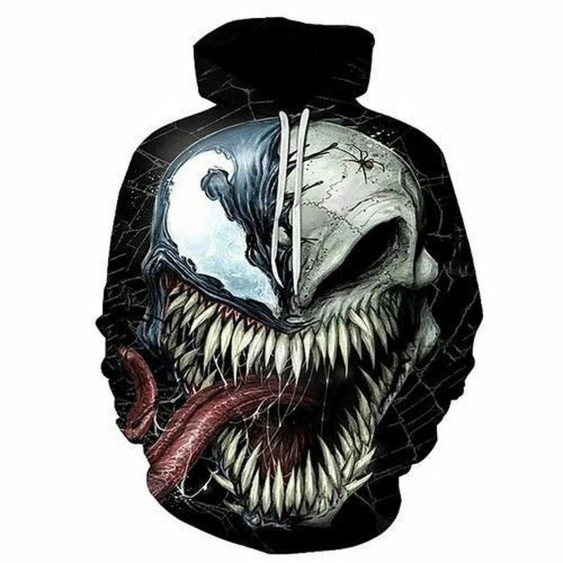 Venom 3d All Over Printed Hoodie Moonbestprint