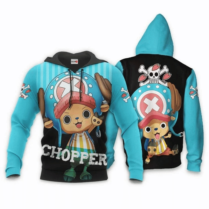 Tony Tony Chopper One Piece Anime Manga For Men And Women 3d Hoodie Zip Hoodie Moonbestprint