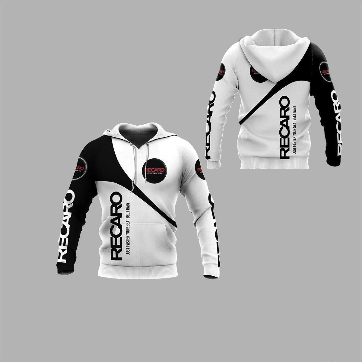 Recaro Shirt Fan Gift 169, Stylist Unisex 3d Hoodie Zip Hoodie Moonbestprint