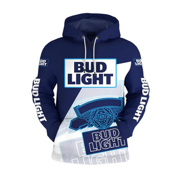 Bud Light Hoodie And Zip Hoodie, Gift For Fan 3d All Over Print Shirt Hoodie Moonbestprint