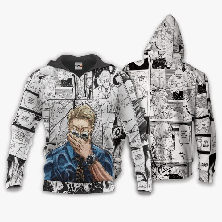 Nanami Kento Anime Manga Jujutsu Kaisen For Men And Women 3d Hoodie Zip Hoodie Moonbestprint