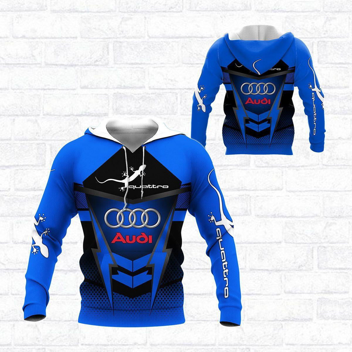 Audi Sport Luxury Car 8k277 Fan Gift 3d Zip Hoodie Hoodie Ii0 Moonbestprint