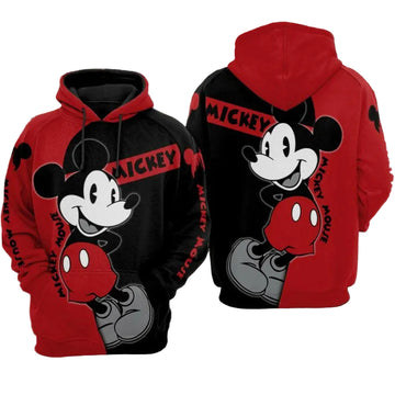 Mickey Mouse 11 Over Print 3d Hoodie Zip Hoodie Moonbestprint