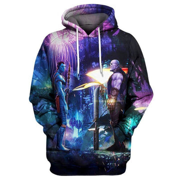 Marvel Thanos And Avatar Over Print 3d Hoodie Zip Hoodie Moonbestprint