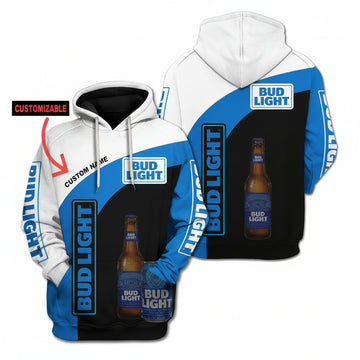 Bud Light Beer Personalzied Trending 3d Hoodie 537 Moonbestprint