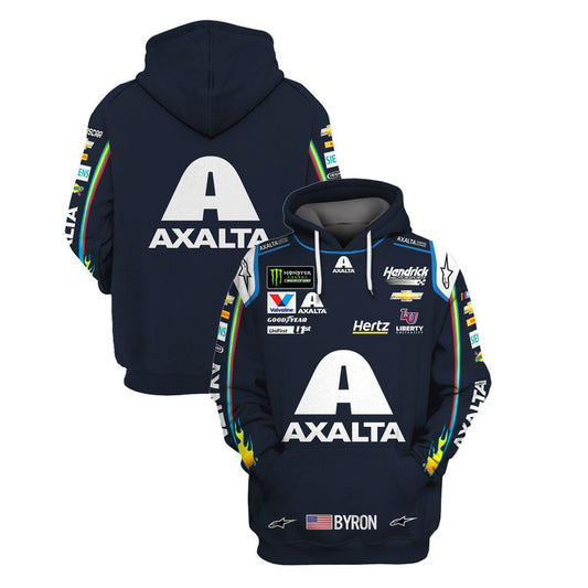 William Byron Axalta All Over Print Hoodie Moonbestprint