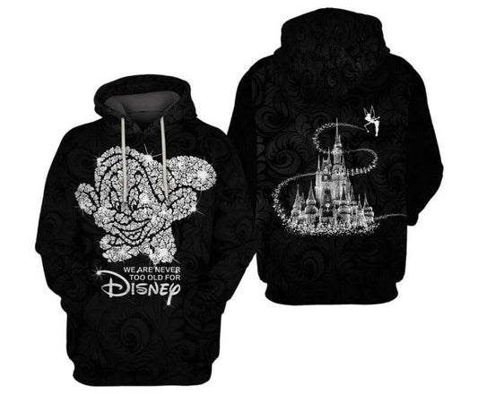 Dopey Snow White 3d Hoodie Zip Hoodie Moonbestprint