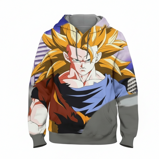 Goku Cartoon Dragon Ball Anime Manga 28 Over Print 3d Hoodie Zip Hoodie Moonbestprint