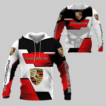 Porsche Shirt Fan Gift 434, Stylist Unisex 3d Hoodie Zip Hoodie Moonbestprint