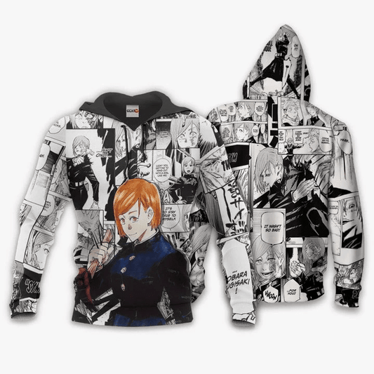 Kugisaki Nobara Anime Manga Jujutsu Kaisen For Men And Women 3d Hoodie Zip Hoodie Moonbestprint