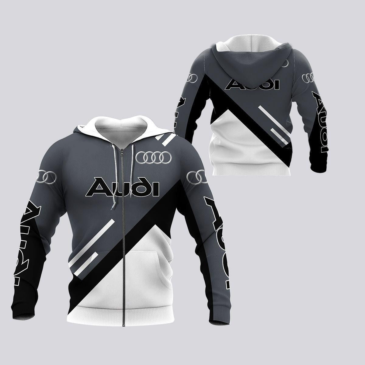 Audi Sport Luxury Car 8k291 Fan Gift 3d Zip Hoodie Hoodie Ii0 Moonbestprint