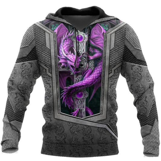 Tattoo And Dungeon Dragon 3d Hoodie 3 Moonbestprint