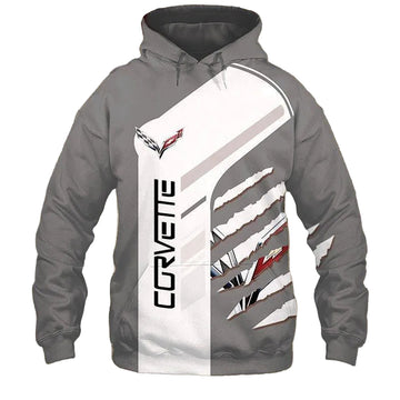 Chevrolet Corvette Sport Car 5k465 Fan Gift Stylist Unisex Cartoon 3d Hoodie Zip Hoodie Moonbestprint