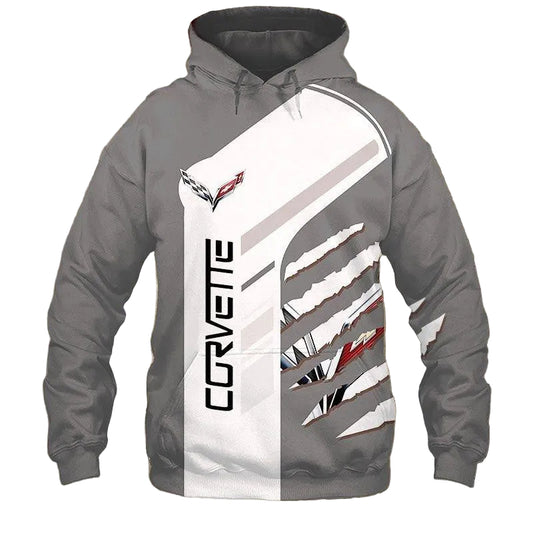 Chevrolet Corvette Sport Car 5k465 Fan Gift Stylist Unisex Cartoon 3d Hoodie Zip Hoodie Moonbestprint
