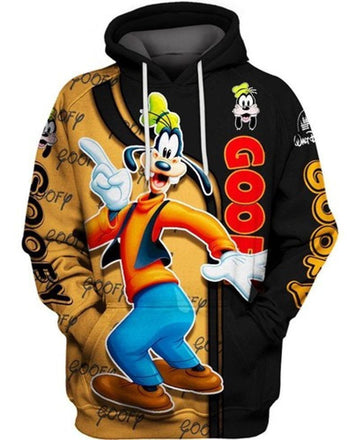 Goofy Exclusive Collection Just Released 3d Hoodie 162 Moonbestprint