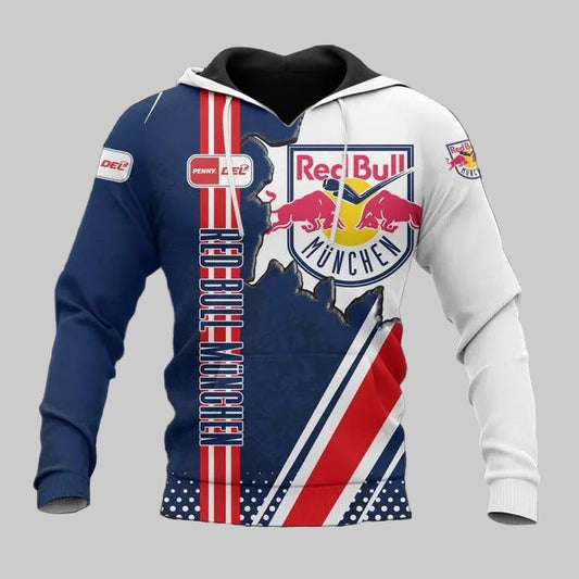 Red Bull Munchen All Over Print Hoodie, Zip Hoodie 305 Moonbestprint