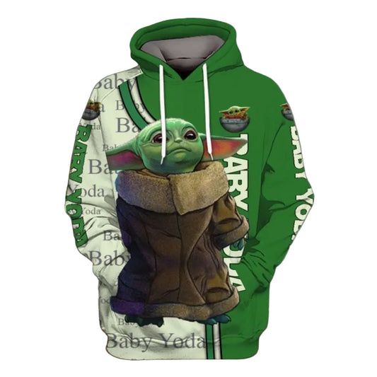 Star Wars Baby Yoda 3d Hoodie Moonbestprint