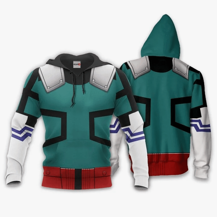 Izuku Midoriya Anime Manga My Hero Academia For Men And Women 3d Hoodie Zip Hoodie Moonbestprint