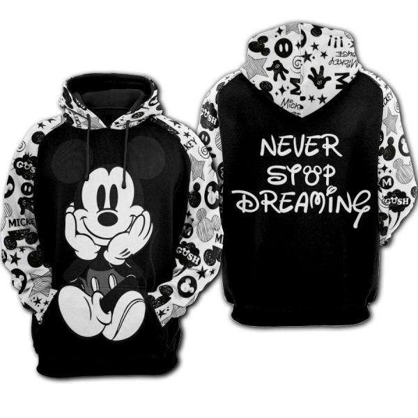 Mickey Mouse Comics Disney Cartoon 2k743 Lover Gift ,mickey Disney All Over Print 3d Hoodie Moonbestprint