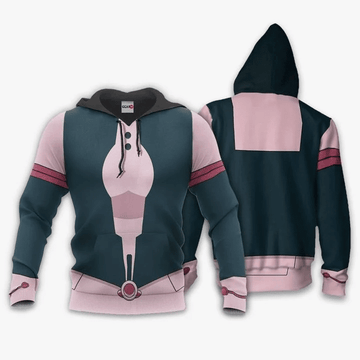 Ochako Uraraka Anime Manga My Hero Academia For Men And Women 3d Hoodie Zip Hoodie Moonbestprint