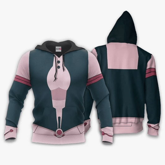 Ochako Uraraka Anime Manga My Hero Academia For Men And Women 3d Hoodie Zip Hoodie Moonbestprint