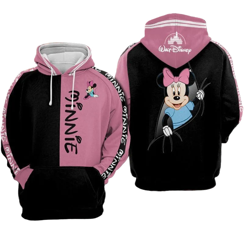 Minnie Mouse Disney Over Print 3d Hoodie Zip Hoodie 485 Moonbestprint