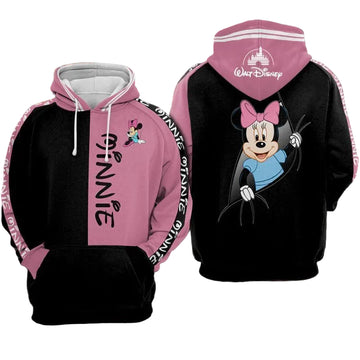 Minnie Mouse Disney Over Print 3d Hoodie Zip Hoodie 485 Moonbestprint